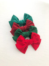 Load image into Gallery viewer, Christmas Solids- Bow Ties
