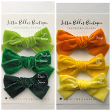 Load image into Gallery viewer, Custom Velvet Knot Set - 3 Knot Bows