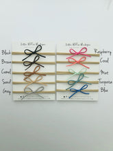 Load image into Gallery viewer, Custom Suede Tiny Bow Set - 3 Suede Bows