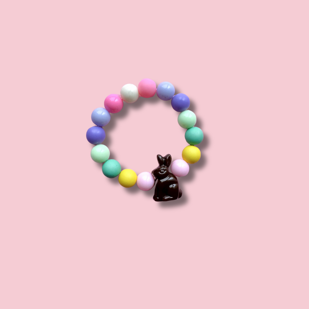 Chocolate Bunny Bracelet