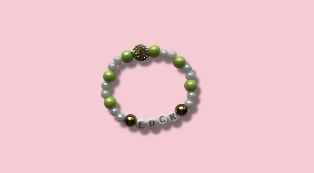 St. Patrick's Day- Luck Stacker Bracelet