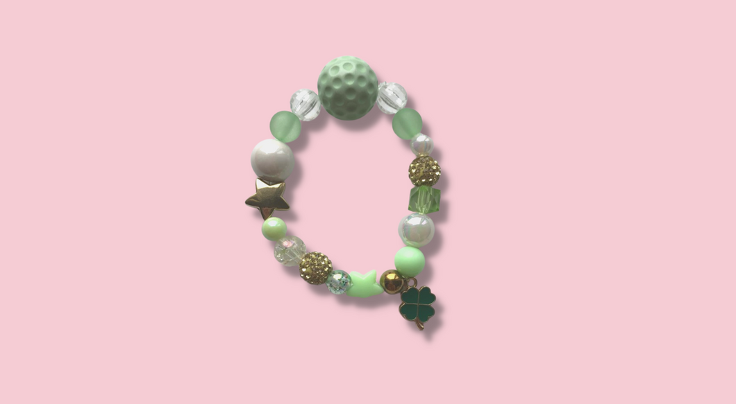 St. Patrick's Day-Shamrock Bracelet