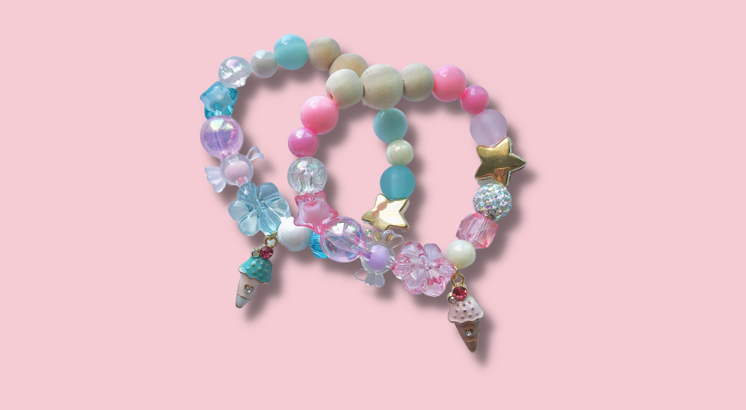 Ice Cream Charm Bracelets