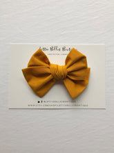 Load image into Gallery viewer, Mustard Yellow - Bow Tie
