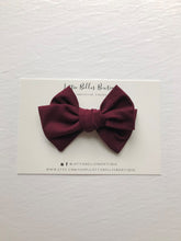 Load image into Gallery viewer, Burgundy - Bow Tie
