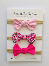 Load image into Gallery viewer, Custom Knot Set - 3 Knot Bows
