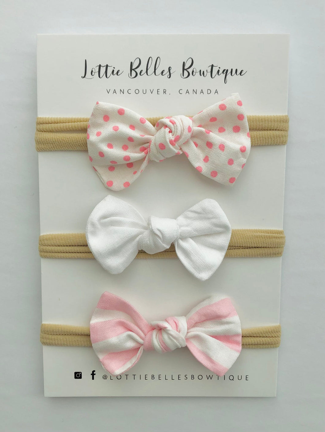 Custom Knot Set - 3 Knot Bows