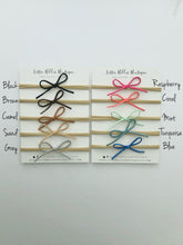 Load image into Gallery viewer, Custom Suede Tiny Bow Set - 3 Suede Bows
