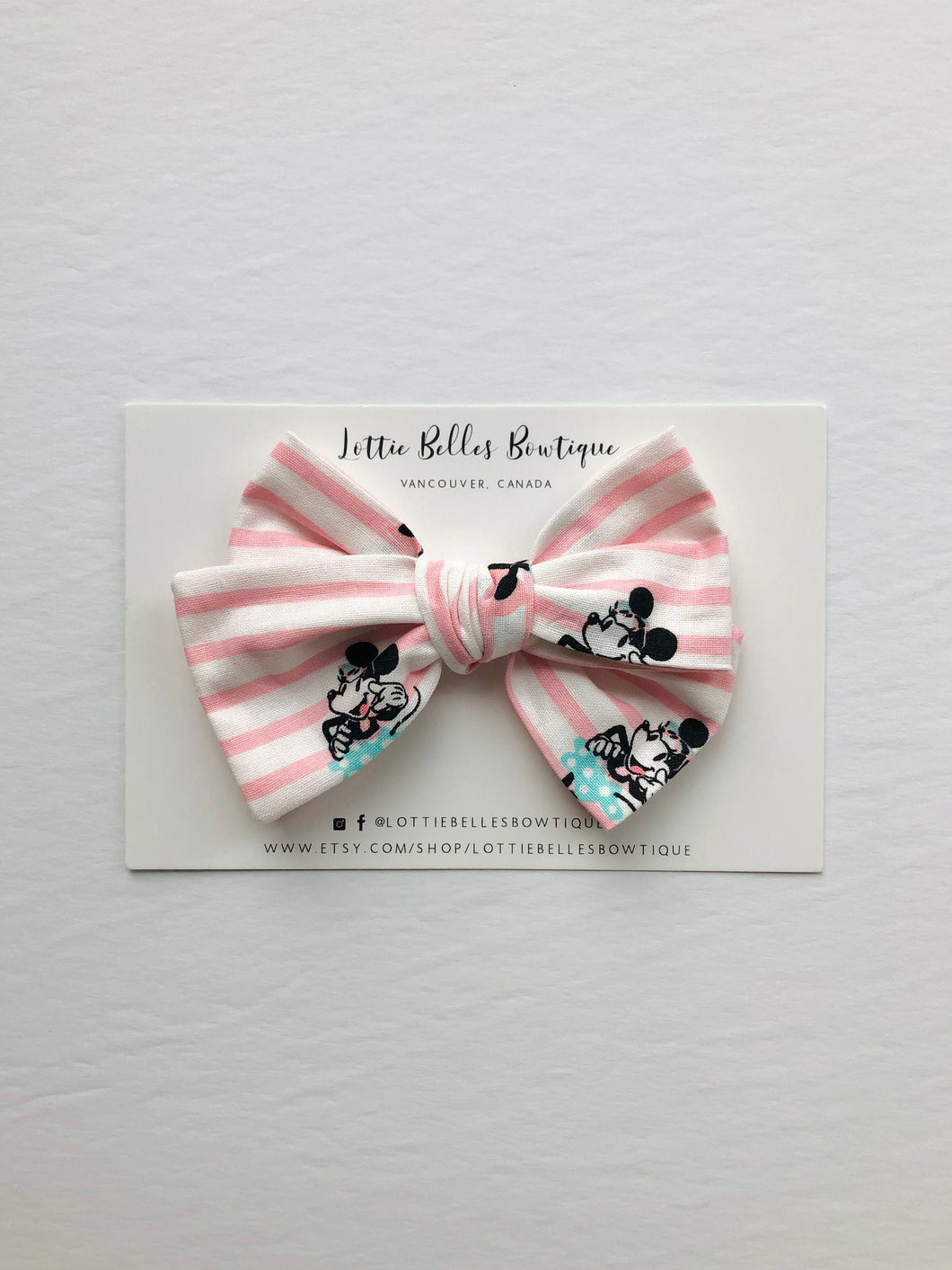 Pink Stripe Mouse