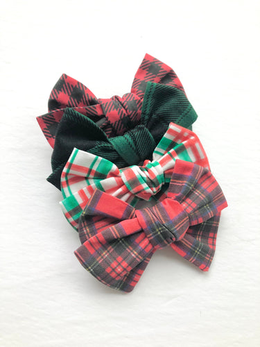 Toddler Hair Bows, Hair bows for babies, hair clips, toddler hair bow, baby hair bow,  baby headband bow, Christmas hair bow, Christmas headband bow, Christmas baby bow, green hair bows, plaid hair bow, Christmas plaid hair bow, stocking stuffer ideas for girls, red plaid hair bow, green plaid hair bow, buffalo plaid hair bow