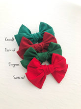 Load image into Gallery viewer, Christmas Solids- Bow Ties
