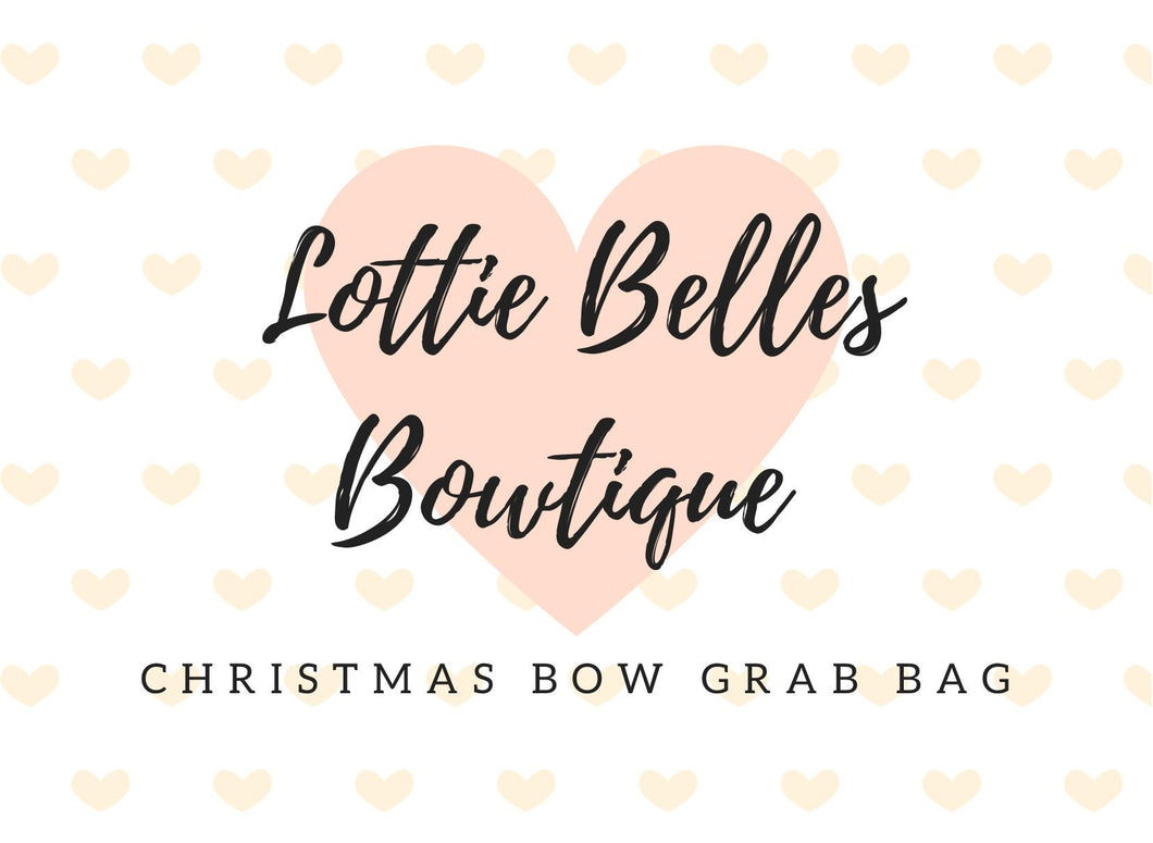 Mystery Grab Bag - 3 Christmas Bows