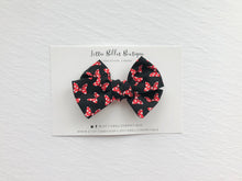 Load image into Gallery viewer, Gift for Toddler Girls. Toddler Hair Bows, Hair bows for babies, hair clips, toddler hair bow, baby hair bow, Minnie hair bow, Disney accessories, Disney hair bow
