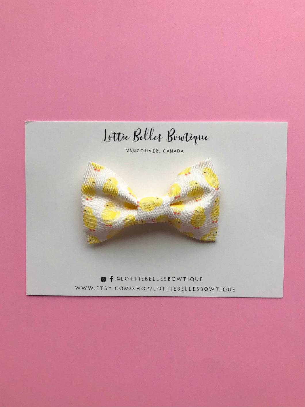 Yellow Chicks - Bow Ties