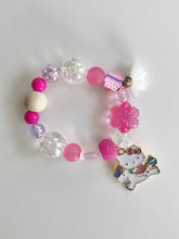 Load image into Gallery viewer, Unicorn Charm Bracelets- Assorted Colours
