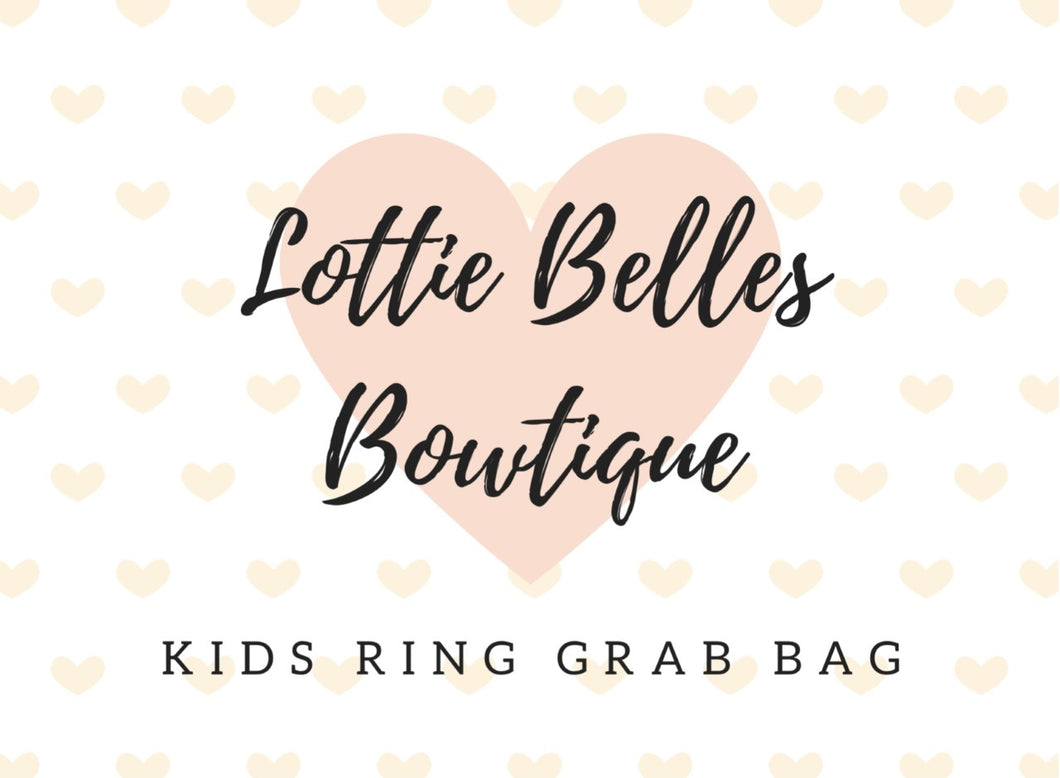 Mystery Grab Bag - 5 Kids Rings