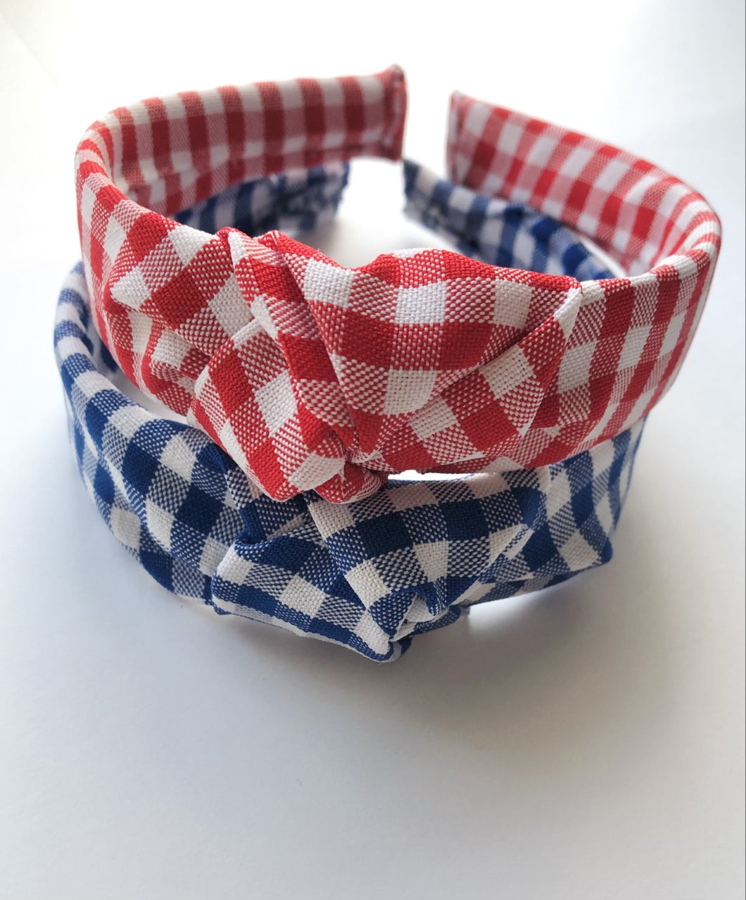 Knotted Headbands- Summer Plaids