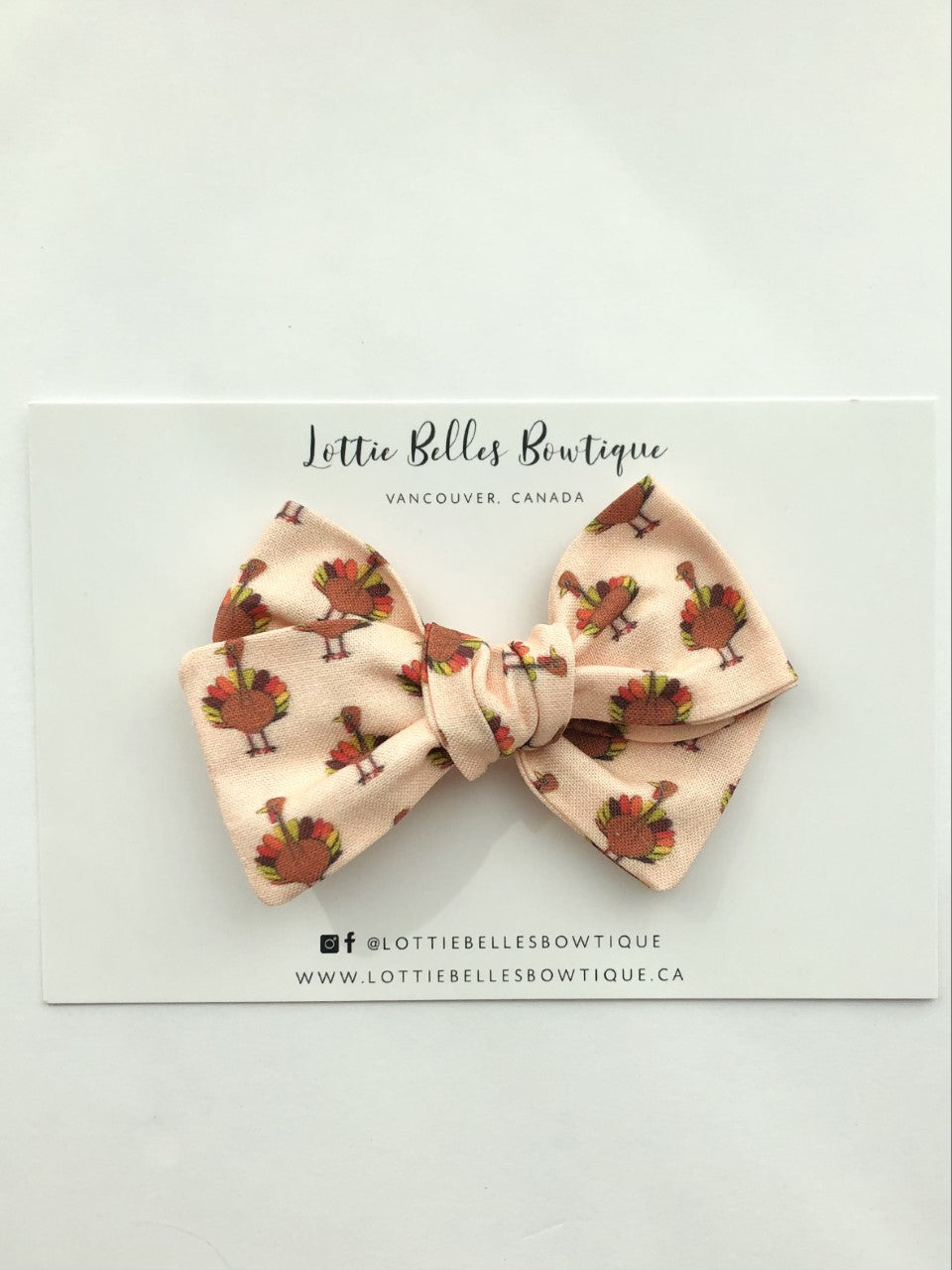 Little Turkey- Bow Tie