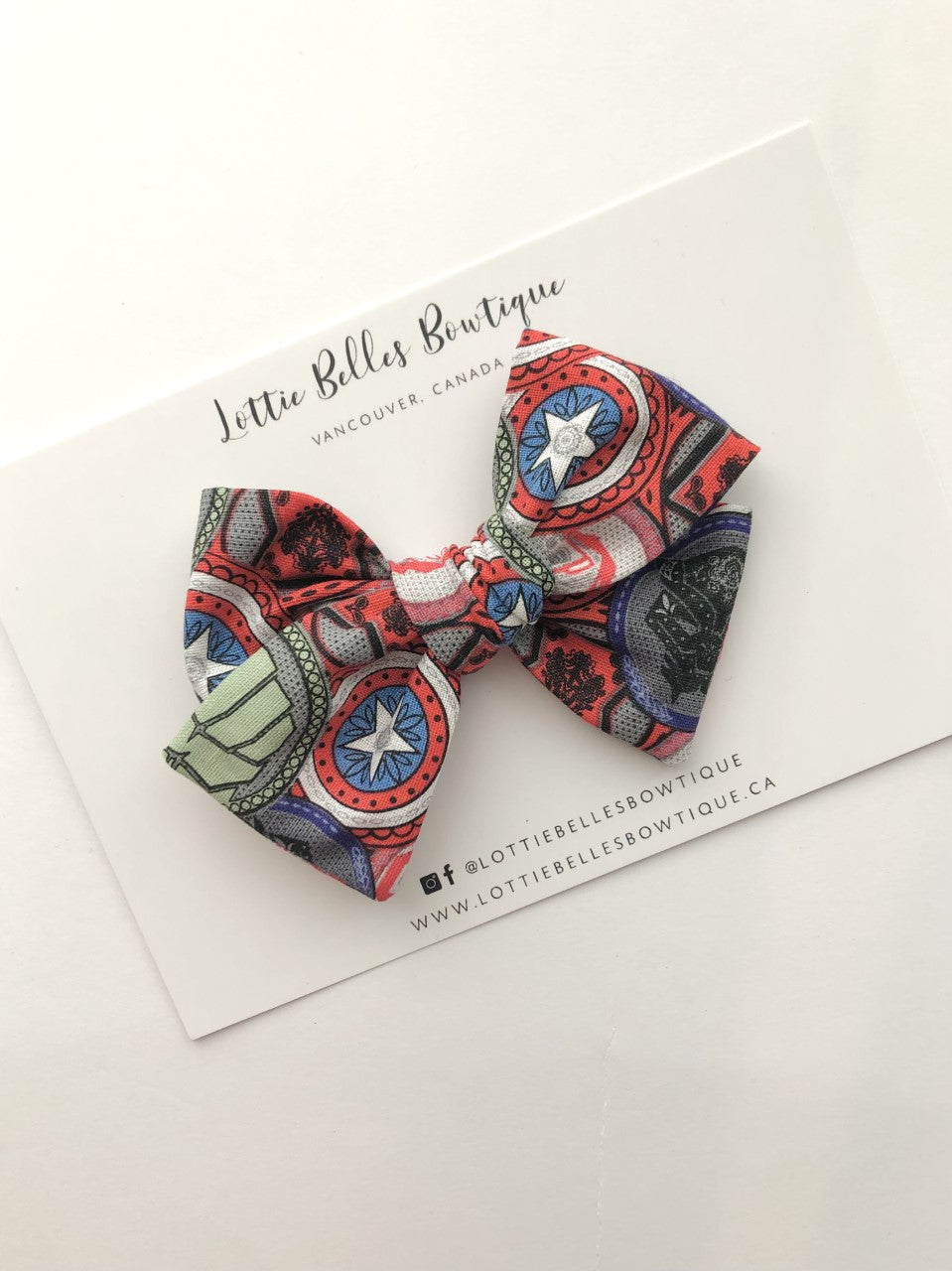 Super Heros Shields - Bow Ties