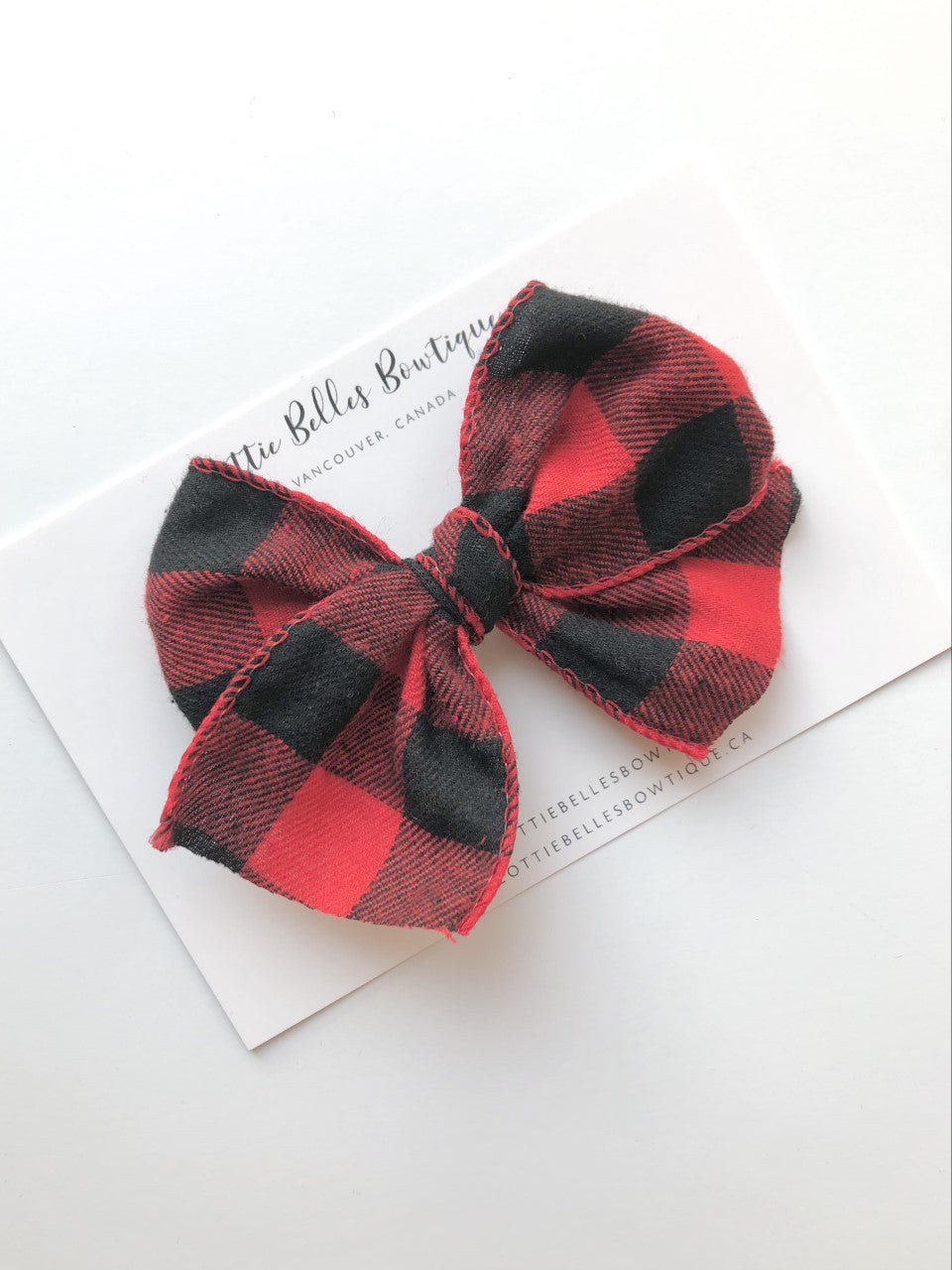 Red and Black Buffalo Plaid