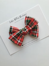 Load image into Gallery viewer, Christmas Red and Green Tartan
