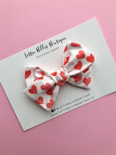 Load image into Gallery viewer, Big Red Hearts -  Bow Tie
