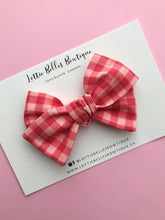 Load image into Gallery viewer, Pink and Red Valentine&#39;s Plaid
