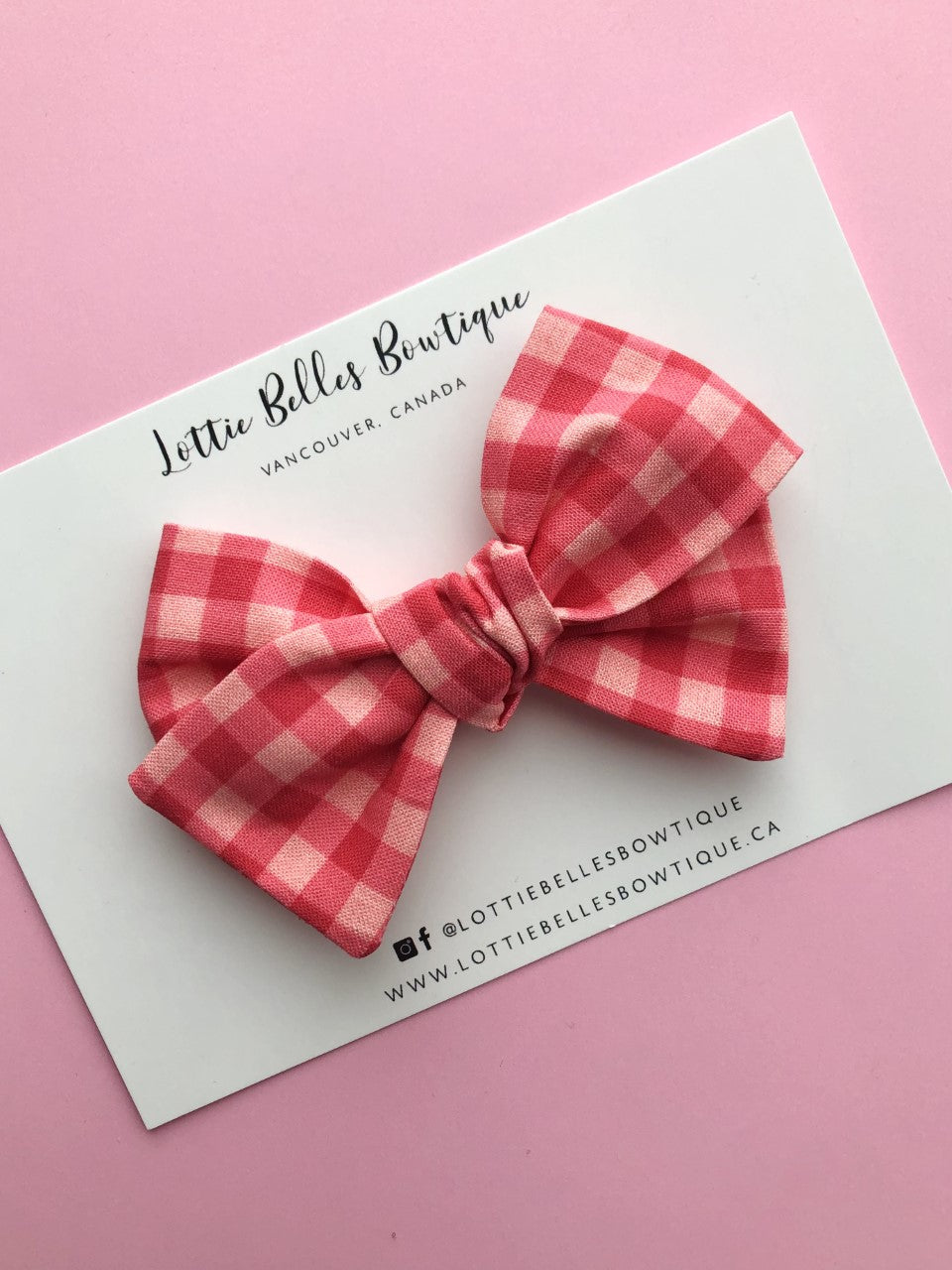 Pink and Red Valentine's Plaid